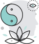 Icon for meditation and mindfulness sessions